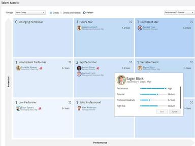 Dayforce HCM Succession Planning Matrix