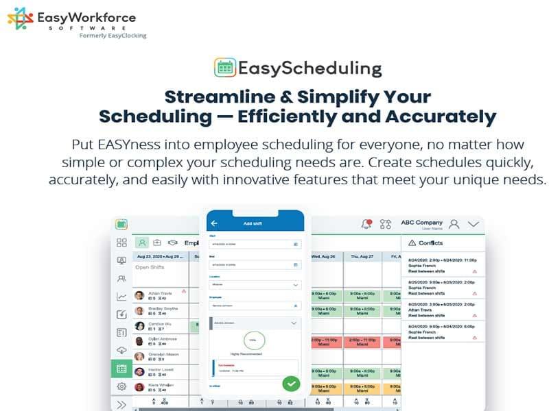 EasyWorkforce Scheduling