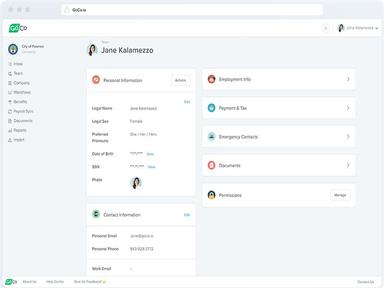 GoCo employee portal