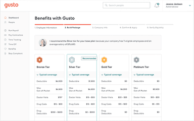 Select benefits plan