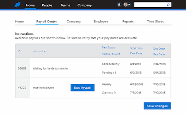 Payroll Center