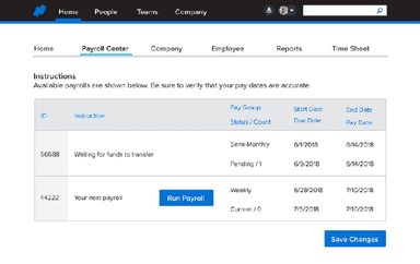 Payroll Center