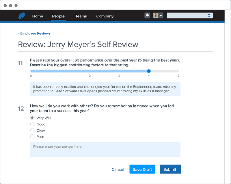 Employee Reviews