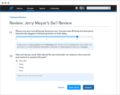 Employee Reviews