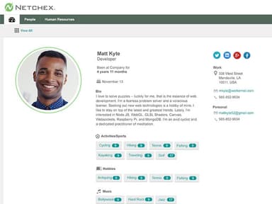Netchex Employee Porfile