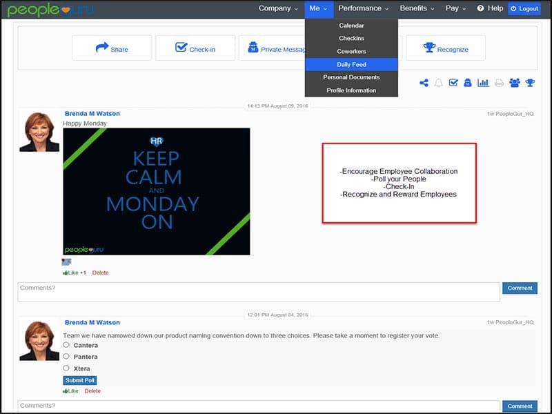 PeopleGuru HCM Daily feed