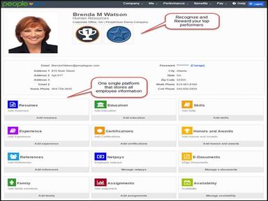 PeopleGuru HCM Employee profile