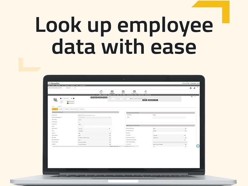 PrimePay Employee Details