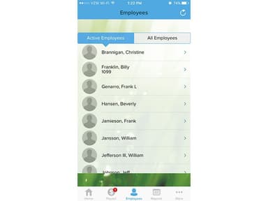 ADP RUN Employees Data