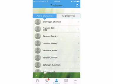 ADP RUN Employees Data