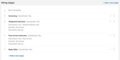 Recruiterbox Dynamic Hiring Workflow