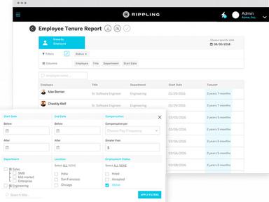 Rippling Employee Report