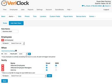 VeriClock Employee Time Management