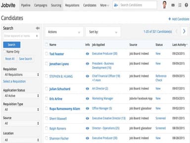 Jobvite Candidates
