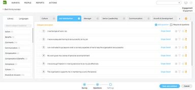 Build surveys