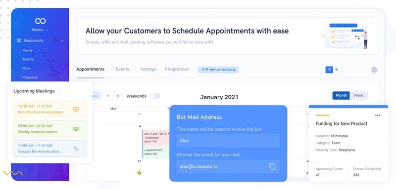 Schedule.cc Dashboard