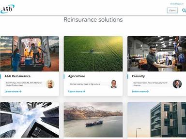 AXIS Capital Holdings Limited Reinsurance Solutions
