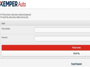 Kemper Login