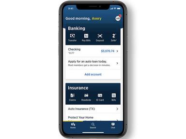 USAA Insorance Mobile App