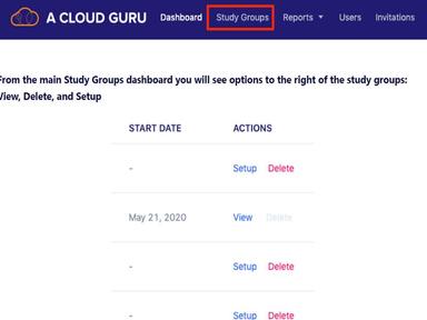 A Cloud Guru - Study Groups