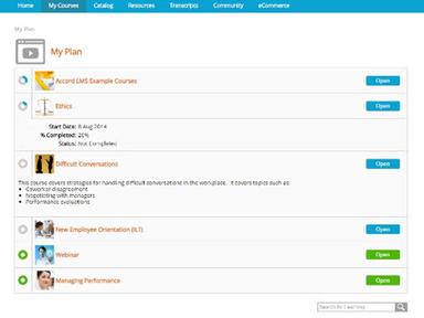 Accord LMS Courses
