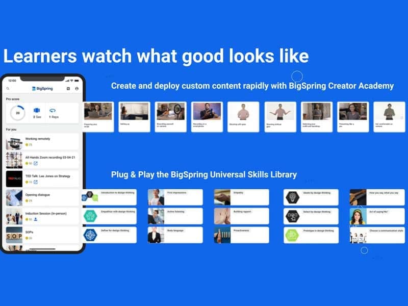BigSpring Learners Watch Content