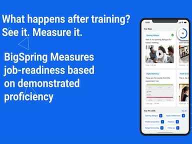 BigSpring Measures Job Rreadiness