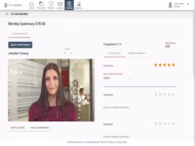Brainshark video based content