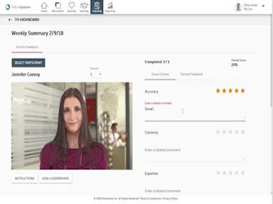 Brainshark video based content