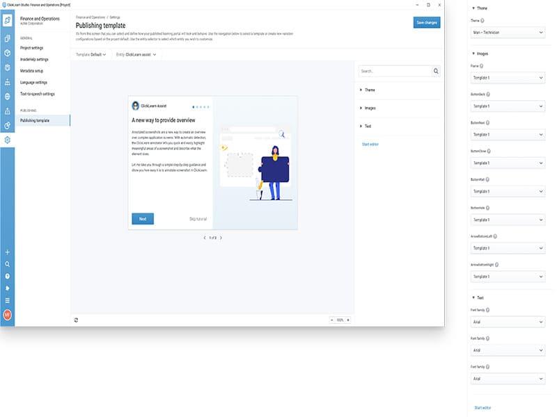 ClickLearn Publishing Template