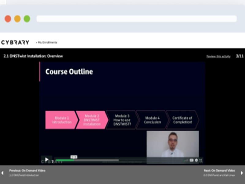 Cybrary for Teams Skill Development