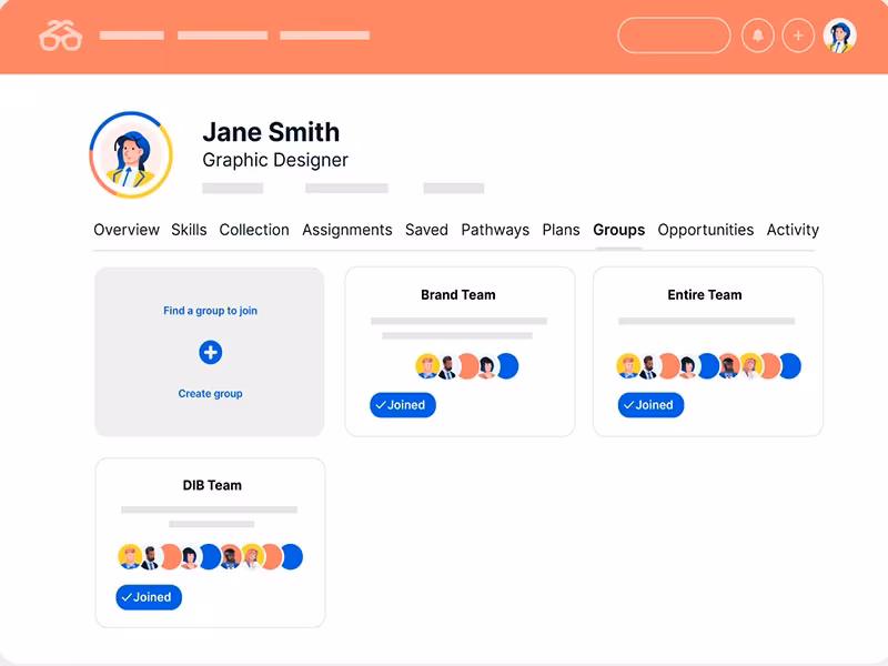Degreed User Profile