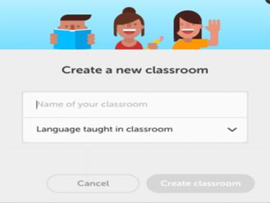Duolingo Create a New Classroom