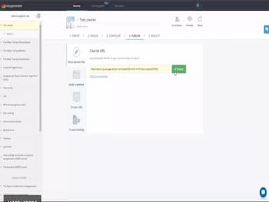 Easygenerator Course Sharing