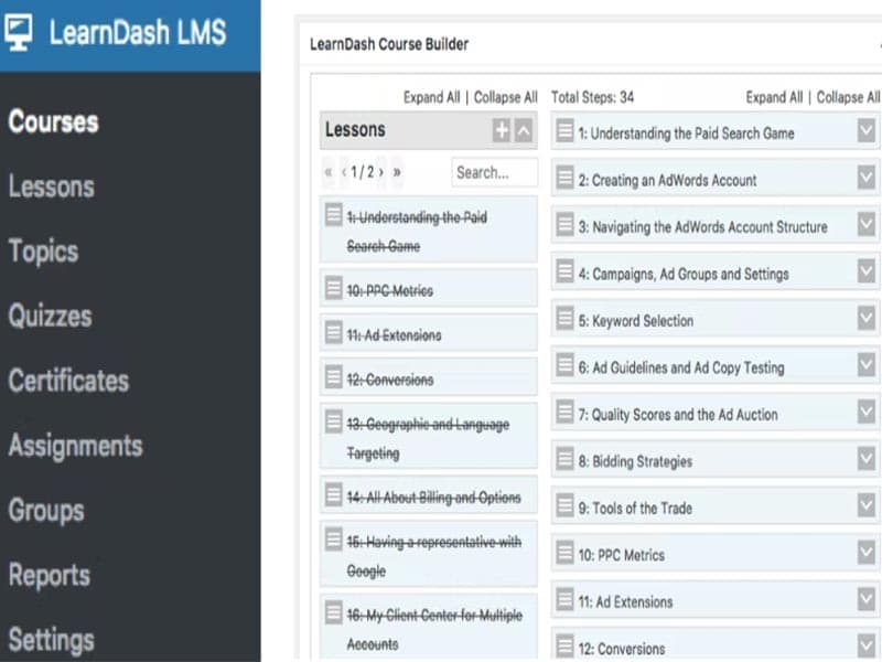 LearnDash LMS Courses
