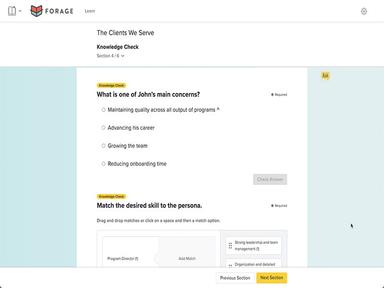 Lessonly quiz questions