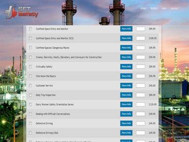 SET Safety LMS Online course library