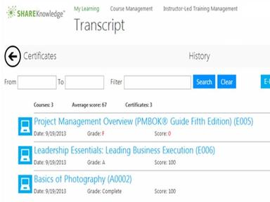 ShareKnowledge Select transcript