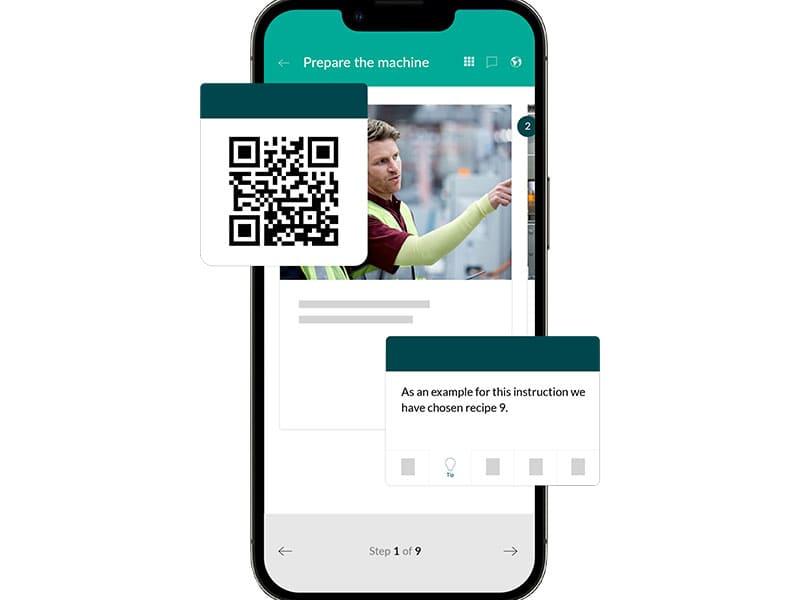 SwipeGuide QR codes NFC