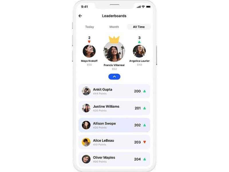 Trivie Engage Leaderboards