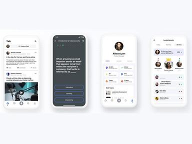 Trivie Mobile Responsive Screens