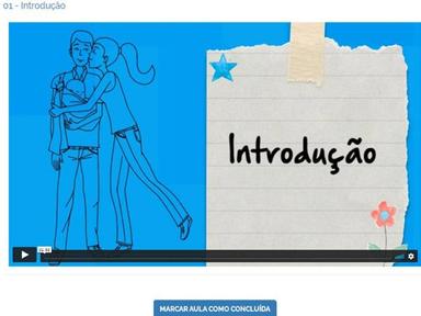UpBrain Video display inside course