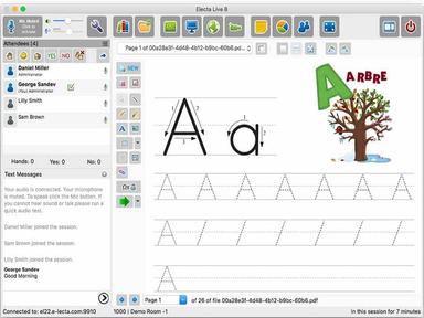 Electa Live whiteboarding