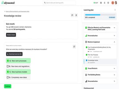 edyoucated Smart Knowledge Reviews