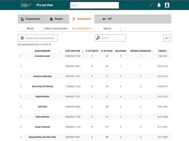 Custom or pre-configured assessments available