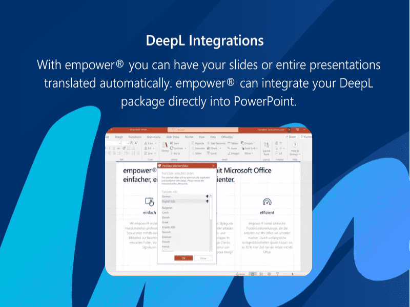 emPower eLearning DeepL Integrations