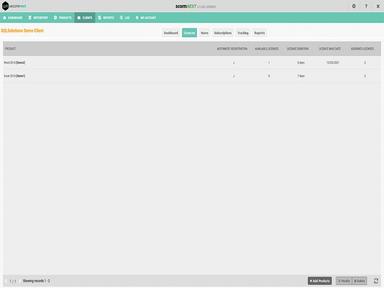 scormNEXT Licensing Management