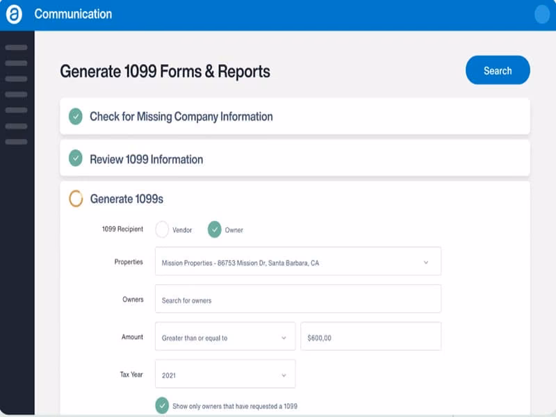 Automate 1099 generation