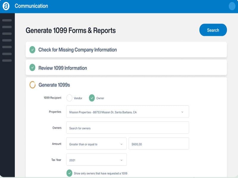 Automate 1099 generation