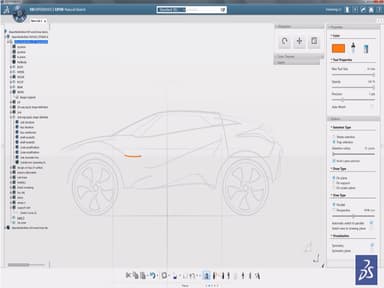 CATIA 3D natural sketch